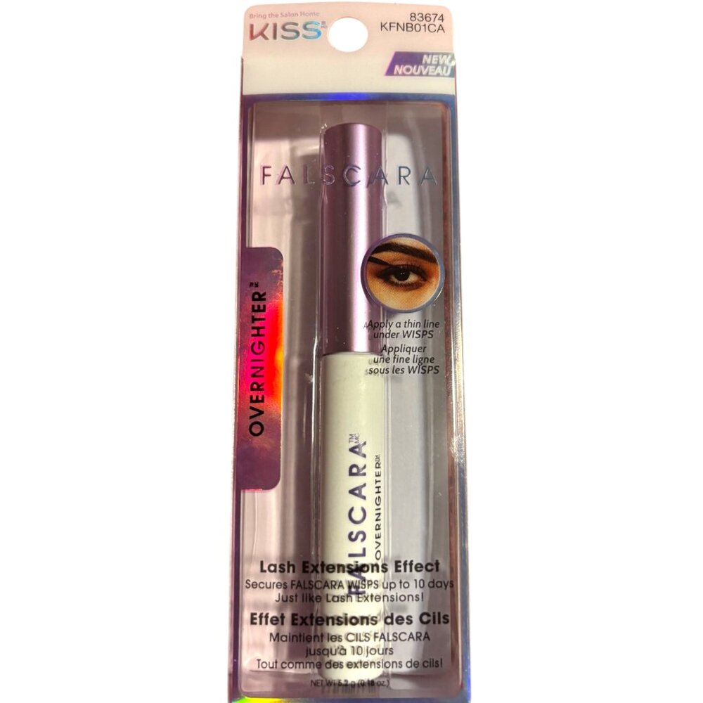 KISS Falscara Overnighter Lash Extensions Effect ~ KFNB01CA ~ NIB